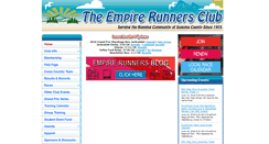 Desktop Screenshot of empirerunners.org