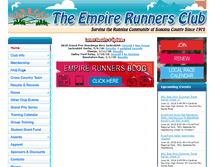 Tablet Screenshot of empirerunners.org